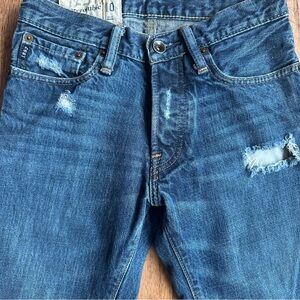 Abercrombie kids Baxter low rise slim boot jeans size 10